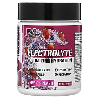 EVLution Nutrition, Electrolyte Volumizing Hydration, Berry Splash, 4.02 oz (114 g)