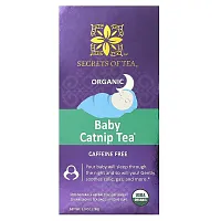 Secrets of Tea, Organic Baby Catnip Tea, Caffeine Free, 20 Unbleached Tea Bags, 1 oz (28 g)