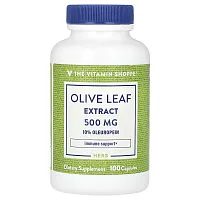 The Vitamin Shoppe, Olive Leaf Extract, 500 mg, 100 Capsules