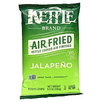 Kettle Foods, Air Fried Potato Chips, Jalapeño, 6.5 oz (184 g)