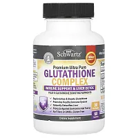 BioSchwartz, Premium Ultra Pure, Glutathione Complex, 60 Capsules