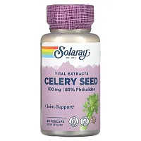 Solaray, Celery Seed, Vital Extracts, 100 mg, 30 VegCaps