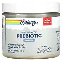 Solaray, Mycrobiome Prebiotic Powder, Unflavored, 5.64 oz (160 g)