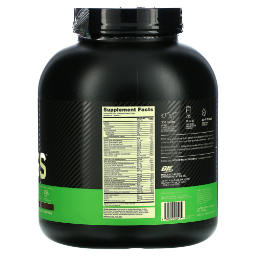 Optimum Nutrition, Serious Mass, шоколад, 2,72 кг (6 фунтов) фото 2