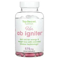 Top Secret Nutrition, Her, Ab Igniter, 575 mg, 90 Extended Release Capsules