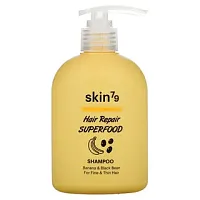 Skin79, Hair Repair Superfood, шампунь для тонких и тонких волос, с бананом и черной фасолью, 230 мл (7,77 жидк. Унции)