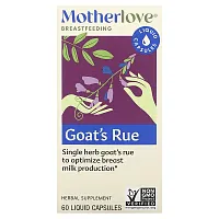 Motherlove, Breastfeeding, Goat&#x27;s Rue, 60 Liquid Capsules