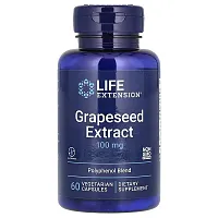 Life Extension, Grapeseed Extract, 100 mg, 60 Vegetarian Capsules