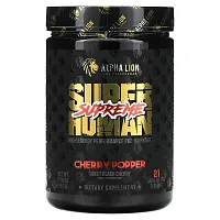 ALPHA LION, SuperHuman Supreme, Cherry Popper, Sweet Black Cherry , 12.59 oz (357 g)