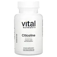 Vital Nutrients, Citicoline, 60 Vegan Capsules