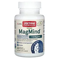 Jarrow Formulas, Vegan MagMind, Productivity, 60 Veggie Capsules