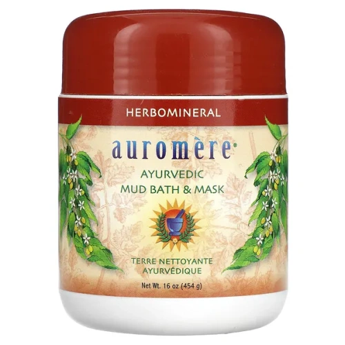 Auromere, Ayurvedic Mud Bath &amp; Mask, 16 oz (454 g)