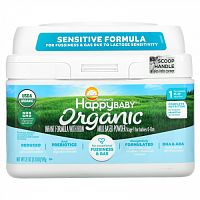 Happy Family Organics, Happy Baby, органическая детская смесь с железом, для детей от 0 до 12 месяцев, 595 г (21 унция)