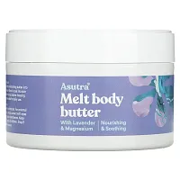 Asutra, Melted Body Butter, With Lavender &amp; Magnesium, 7 oz (200 ml)