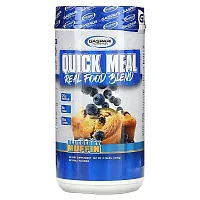 Gaspari Nutrition, Quick Meal, Real Food Blend, Blueberry Muffin, 2.75 lbs (1,250 g)