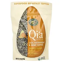 Nature&#x27;s Path, Organic Qi&#x27;a Superfood, Chia, Buckwheat &amp; Hemp Topper, Original, 7.9 oz (225 g)