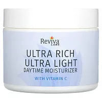 Reviva Labs, Ultra Rich Ultra Light Daytime Moisturizer with Vitamin C, 2 oz (55 g)