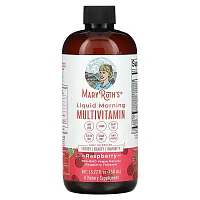 MaryRuth&#x27;s, Liquid Morning Multivitamin, Raspberry, 15.22 fl oz (450 ml)