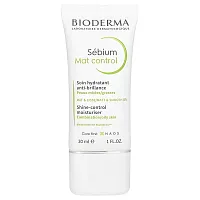 Bioderma, Sebium, Shine-Control Moisturiser, Combination/Oily Skin, 1 fl oz (30 ml)