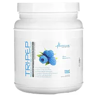 Metabolic Nutrition, Tri-Pep, Branch Chain Amino Acid, Blue Raspberry, 14.1 oz, (400 g)