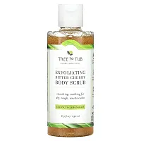 Tree To Tub, Exfoliating Bitter Cherry Body Scrub, Coconut &amp; Lemongrass , 8.5 fl oz (250 ml)