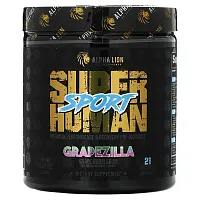 ALPHA LION, SuperHuman Sport, Grapezilla, Grape Bubblegum, 9.02 oz (256 g)