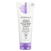 DERMA E, Advanced Peptides &amp; Flora-Collagen Gentle Jelly Cleanser, 4  oz  (113 g)