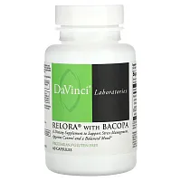 DaVinci Laboratories of Vermont, Relora With Bacopa, 60 Capsules