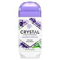 CRYSTAL, Натуральный дезодорант, лаванда и белый чай, 2,5 унц. (70 г)