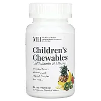 Michael&#x27;s Naturopathic, Children&#x27;s Chewables, Natural Fruit , 60 Vegetarian Chewable Wafers