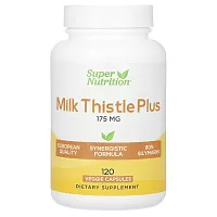 Super Nutrition, Milk Thistle Plus, 175 mg, 120 Veggie Capsules