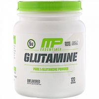 MusclePharm, Essentials, глутамин, без ароматизатора, 600 г (1,32 фунта)