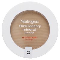 Neutrogena, SkinClearing, Mineral Powder, Nude 40, 0.38 oz (11 g)