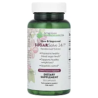 American Biosciences, SUGARSolve 24/7®, 120 Capsules