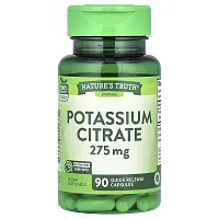 Nature&#x27;s Truth, Potassium Citrate , 275 mg, 90 Quick Release Capsules