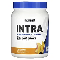 Nutricost, Performance, Intra-Workout Complex, Peach Mango, 1.4 lb (639 g)