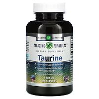 Amazing Nutrition, таурин, 1000 мг, 100 капсул