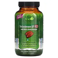 Irwin Naturals, Testosterone UP Red with Nitric Oxide Booster, 100 Liquid Soft-Gels