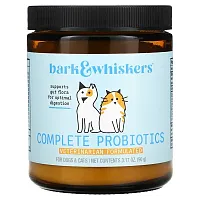 Dr. Mercola, Bark &amp; Whiskers, Complete Probiotics, For Cats &amp; Dogs, 3.17 oz (90 g)