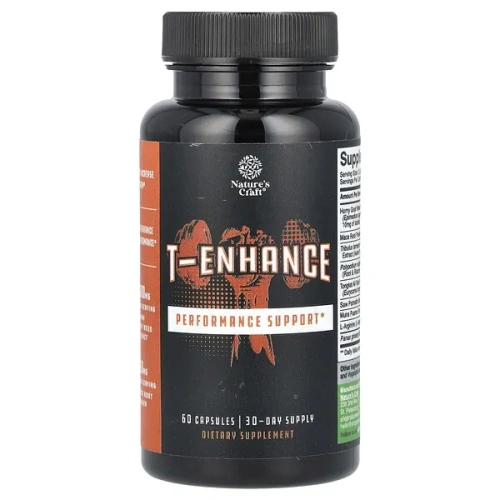 Nature&#x27;s Craft, T-Enhance, 60 Capsules