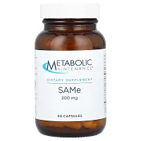 Metabolic Maintenance, SAMe, 200 mg, 60 Capsules