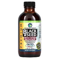 Amazing Herbs, Black Seed, на 100% чистое масло холодного отжима из семян черного тмина, 120 мл (4 жидк. унции)