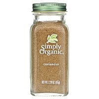 Simply Organic, Кориандр, 2,29 унции (65 г)