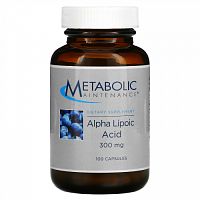 Metabolic Maintenance, альфа-липоевая кислота, 300 мг, 90 капсул