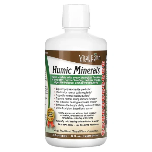 Vital Earth Minerals, Humic Minerals, 32 fl oz (946 ml)