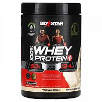 Six Star, Elite Series, 100% Whey Protein Plus, Vanilla Cream, 1.81 lbs (821 g)