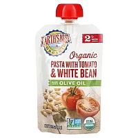 Earth&#x27;s Best, Organic Pasta with Tomato &amp; White Bean, 6+ Months, 3.5 oz (99 g)