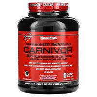 MuscleMeds, Carnivor, Bioengineered Beef Protein Isolate, Strawberry, 3.6 lbs (1,652 g)