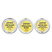 Charlie and Frank, Dog Balm Variety Set: Paw, Skin, Snout, 3 Tins, 0.3 oz (8.5 g) Each