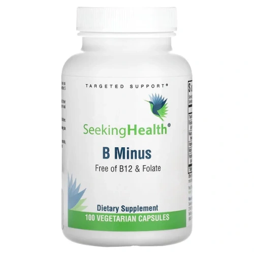 Seeking Health, B-Minus, 100 Vegetarian Capsules